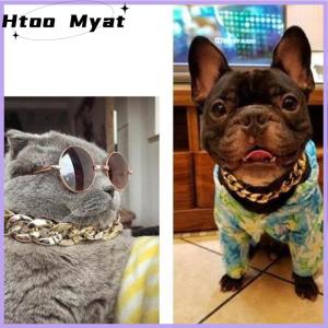 tantuoye 1PC Vàng Có Thể Điều Chỉnh Con Chó Mèo Chuỗi Vòng Cổ Vàng Cho Con Chó Mèo Con Vật Nuôi Phụ Kiện