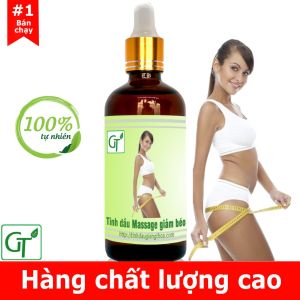 Tinh dầu massage giảm béo GT - Tinh dầu mát xa body cao cấp thành phần 100% thiên nhiên