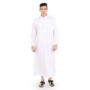 SHOHIB JUBAH MUSLIM PRIA MANSET KATUN 01 PREMIUM