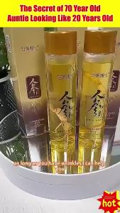 【BUY 1 TAKE 2】 Ginseng Anti Wrinkle Serum For Face Peptide Serum Anti Aging Serum Essence