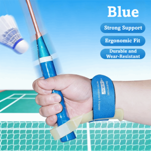 【1 CÁI MIỄN PHÍ SHIP】NEXTYOO Hỗ trợ mạnh mẽ Đai hỗ trợ cổ tay chơi cầu lông Dễ dàng gói Bọc mềm Dụng Cụ Hỗ Trợ Chỉnh Tư Thế Có thể điều chỉnh Ổn định cổ tay Huấn luyện viên bắn chính xác Huấn luyện cầu lông