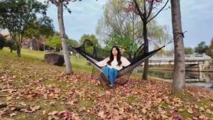 Mosquito net hammock portable outdoor hammock portable hammock with net for camping and hiking