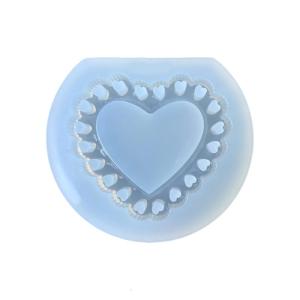 Easy Release Silicone Crafting Mold For Resin Charm Keychain Pendant And Decorative Liquid Art Creations