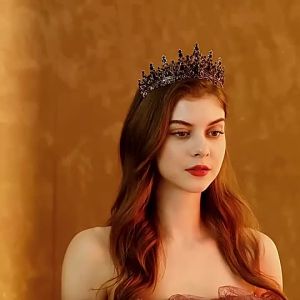 Bridal Elegant Rhinestone Crown For Wedding Evening Party Dance Party