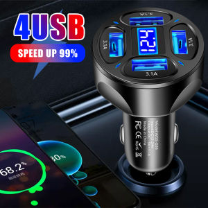 Car Bluetooth 5.0 Music Adapter FM Transmitter Receiver Car Kit MP3 Audio Player Handsfree 3.1A USB Fast Charger Car Accessories