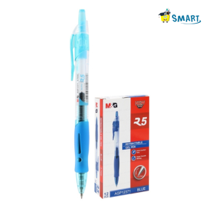 (1 PACK/12 PCS) M&G BALLPOINT GEL SKY BLUE 07 AGP12371