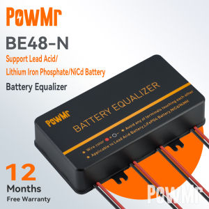 [Official Store] PowMr Battery Balanced Charging Controller 48V Solar Battery Balancer Suitable for Gel Batteries Flooded Batteries AGM Batteries Lead-Acid Battery BE48