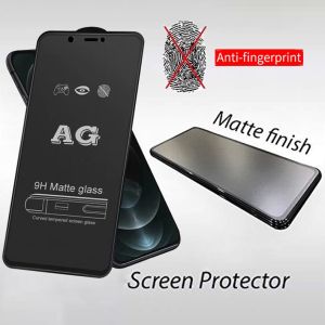 AG Matte Tempered Glass OPPO A5S/A17/A17K/A16/A16S/A12/A3s/A9/A5/A15/A15S/A11KA94(4G)/A52/A72 4G/A92/A53(4G)/A54(4G)/A35(2021)/A7/A37/A37F/A83 RealmeC21Y/C25Y/C25s/C11 2021 RealmeC21 Screen Protector