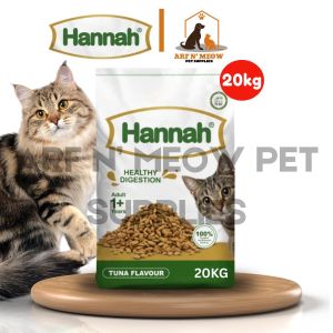 20kg Hannah Dry Food All Stages Adult Kitten Cat Cats Complete Nutrients Skin Coat Care Pet Meal