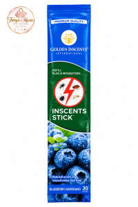 1 Pack (30 Sticks) Golden Inscents International Premium Quality Scented Fly Repellent and Mosquito Killer Organic Incense Sticks (Pamatay Lamok) for Indoor and Outdoor