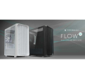 PChub | Tecware Flow M TG, white, mATX, 4x120mm, pn: TWCA-FLOWM-WH. 