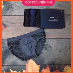 ⚡Sỉ Hộp 4 Sịp Tam Giác Sịp Chéo Nam Thông Hơi Cạp To