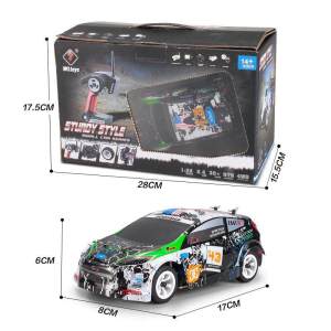 CT【In stock】【Original Available】Wltoys K989 1:28 RC Car 2.4G 4WD Brushed Motor 30KM/H High Speed RTR RC Drift Car Rally Car