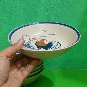 Set 5 dĩa ảo con gà sâu lòng 20 cm