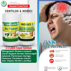Centilos Morici Obat Herbal Stroke Ringan Berat Paling Ampuh Stroke sebelah kiri kanan Lumpuh Syaraf saraf Kejepit Vertigo Hipertensi Hemoragik parkinson Iskemik.