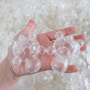 MMLUCK Rùa Vỏ bóng rỗng tự làm Trong suốt TPR mềm Bộ dụng cụ làm bóng giảm căng thẳng tự làm Sáng tạo Linh hoạt Da bóng thủ công Người lớn Người mới bắt đầu
