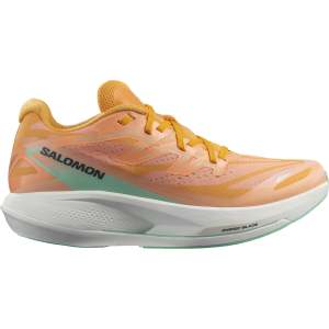 SALOMON Phantasm 2 Women Road Running Shoes in Cantaloupe / White / Zinnia