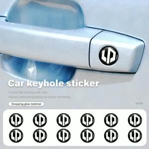 dncnf Car Door Keyhole Cover Dustproof Anti Rust Sticker for Leapmotor T03 S01 C11 C01 C16 Interior Exterior Accessories T4N8K
