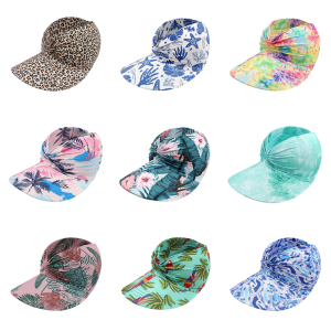 Breathable Adjustable Sun Hat with Wide Border Water Resistant Packable Sun Hat for Women Beach