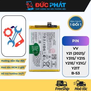 Pin thay thế VV Y21 (2021)/ Y31s/ Y21s/ Y21e/ Y21g/ Y21T - B-S3 (Có tặng tools keo)
