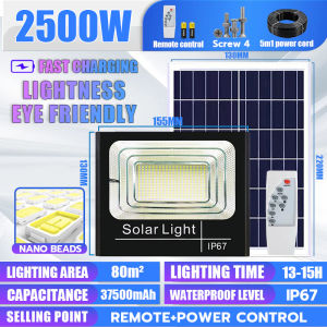 【BUY1 TAKE1】solar light outdoor waterproof led light solar lights with solar panel Outdoor Lighting flood light