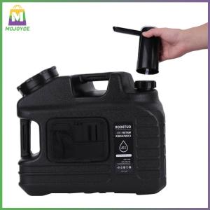 MOJOYCE ถังน้ำแคมป์ปิ้ง 13 ลิตร พร้อมก๊อกน้ำกันรั่ว สำหรับกิจกรรมเดินป่าและเอาตัวรอด น้ำหนักเบา ทนทาน พร้อมด้ามจับและก๊อกน้ำ