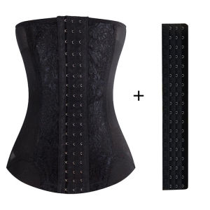 Mesh Embroidered Corset Body Shaper faja Waist Trainer Original Colombian Girdles For Women Belly Tightening Control Shapewear