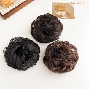 🎀【Special price】🎀Nansouf🎀 วิกผมบันสังเคราะห์ผมต่อหางม้าสำหรับผู้หญิงยางมัดผมแบบยืดหยุ่น