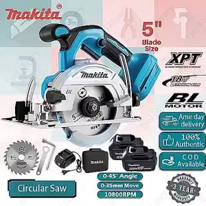 Makita 5" Cordless Electric Circular Saw Portable Power Tools Wood Cutter Stone Tile Marble Machine