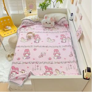 PROMO!! Selimut Bulu Anak Motif Sanrio dan Disney Bahan Milkwool Ukuran 100x150cm Lembut dan Halus