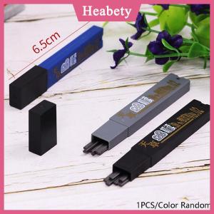 Heabety Dày Đầu phẳng cơ khí Bút chì vẽ 2B với nạp bút chì văn phòng Nguồn cung cấp văn phòng viết tự động văn phòng đồ dùng học tập