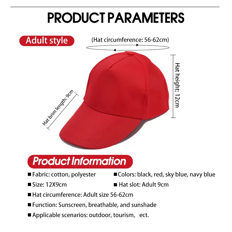 Hats For Women Baseball Cap Western Adult Casual Solid Adjustable Outdoor  Sunshade Breathable Hats For Men Fashionable Classic