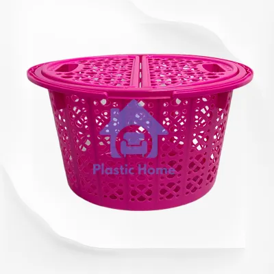 Uniglobal Mini Basket Organizer Cute Basket With Cover And Handle Tiny