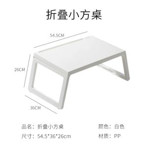 💟SOLUTION65💟Portable Table Foldable Table with iPad Holder Phone Holder Pencil Holder Laptop Table Study Table Office Table Multifunctional Computer Table Folding Table Foldable Desk Laptop Stand Breakfast Bed Tray Computer Portable Serving Table