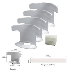 4ชิ้น ที่มองไม่เห็นแผ่นเตียงคลิปยึด-ลื่นผ้าห่มปกผู้ถือมุม-มัลติฟังก์ชั่ผ้าปูที่นอน ก ริปเปอร์ สําหรับปลอดภัยพอดี มี 2 ​​สี 2 ขนาดให้เลือก