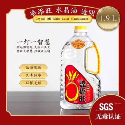 祥瑞神料行【添添旺】水晶油 1.9L 无烟 环保 耐点 praying crystal oil 水晶油 【SGS认证】