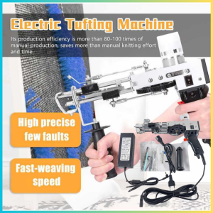 TERLARIS PENGIRIMAN CEPAT COD Digiwave Alat Jahit Karpet Carpet Tufting Gun 2in1 Cut and Loop Pile/ALAT JAHIT 1 set lengkap portable tangan ototmatis elektrik multifungsi serbaguna canggih murah bagus/mesin jahit portable komplit nyaman di gunakan