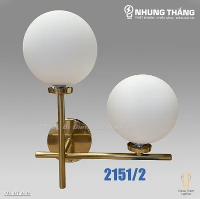 3 Mẫu - Đèn treo tường mặt trăng thân vàng decor Bắc Âu Chao thủy tinh cao cấp - Tặng kèm bóng led - Energy Green Lighting - Bảo hành 12 tháng