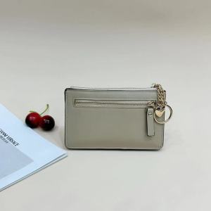 HANKE Mini Wallet Coins Ladies Purse Half Wallet With Chain For Key