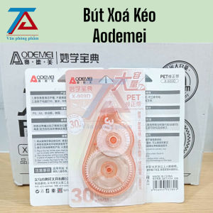 Bút xóa kéo AODEMEI bút xóa băng 30m khô nhanh băng kéo VP nhiều màu - VPP Trường Anh