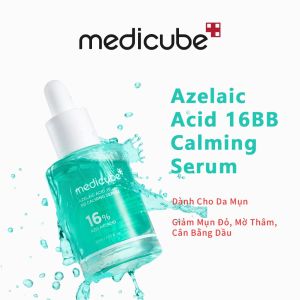 Serum Medicube Azelaic Acid 16 BB Calming 30ml - Giảm Mụn Đỏ Mờ Thâm Cân Bằng Dầu