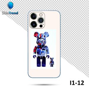 Pelekat Filem Belakang Telefon PLAIN BE@R BR1CK - PHONE BACK SKIN 3M Wrap ALL MODEL