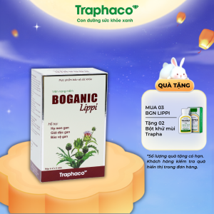 TPBVSK VIÊN NANG MỀM BOGANIC LIPPI - Hỗ Trợ Hạ Men Gan Giải Độc Gan Bảo Vệ Gan