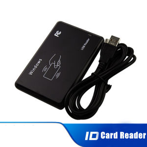 【Dual-Frequency】13.56Khz 125Khz RFID Card Reader Contactless Card Reader USB Port Hight Sensitivity USB Proximity Sensor Smart Contactless NFC Read