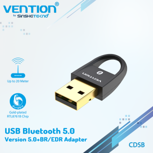 VENTION USB Bluetooth 5.0 Dongle Adapter Small Design High Speed