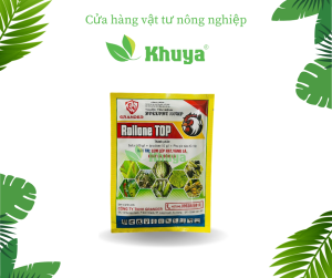 Thuốc trừ bệnh Rollone Top 30gr Lem Lép Hạt Vàng Lá Cháy Lá Đốm Lá