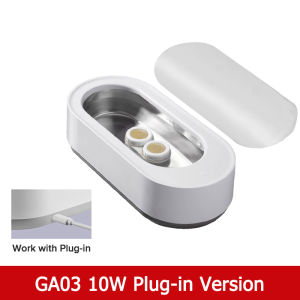Xiaomi Ultrasonic Cleaning Machine GA03 GA02 GA01 45000Hz Vibration EraClean Ultrasonic Cleaner Machine Contact Cleaner Electronic for Jewelry Eyeglass Pacifier 超声波清洗机