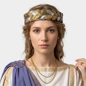 GLAMOUR PU Foam Greek Laurel Leaf Headband Greek Design Comfortable Circlet Costume Elegant Forest Elf Style Wedding Party Headwear Renaissance Cosplay