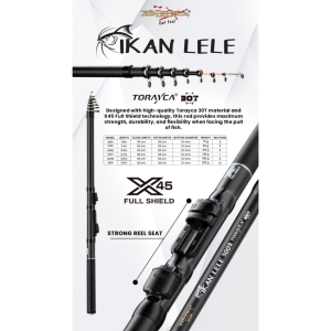 Joran Blood Ikan Lele 300 /360 Carbon Kuat dan Ringan