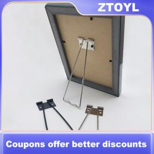 【ZTOYL】 Photo Frame Easel Back Stand Exquisite Decorative Hardware Art Crafts Display Rack Display Easel Back Board Holder